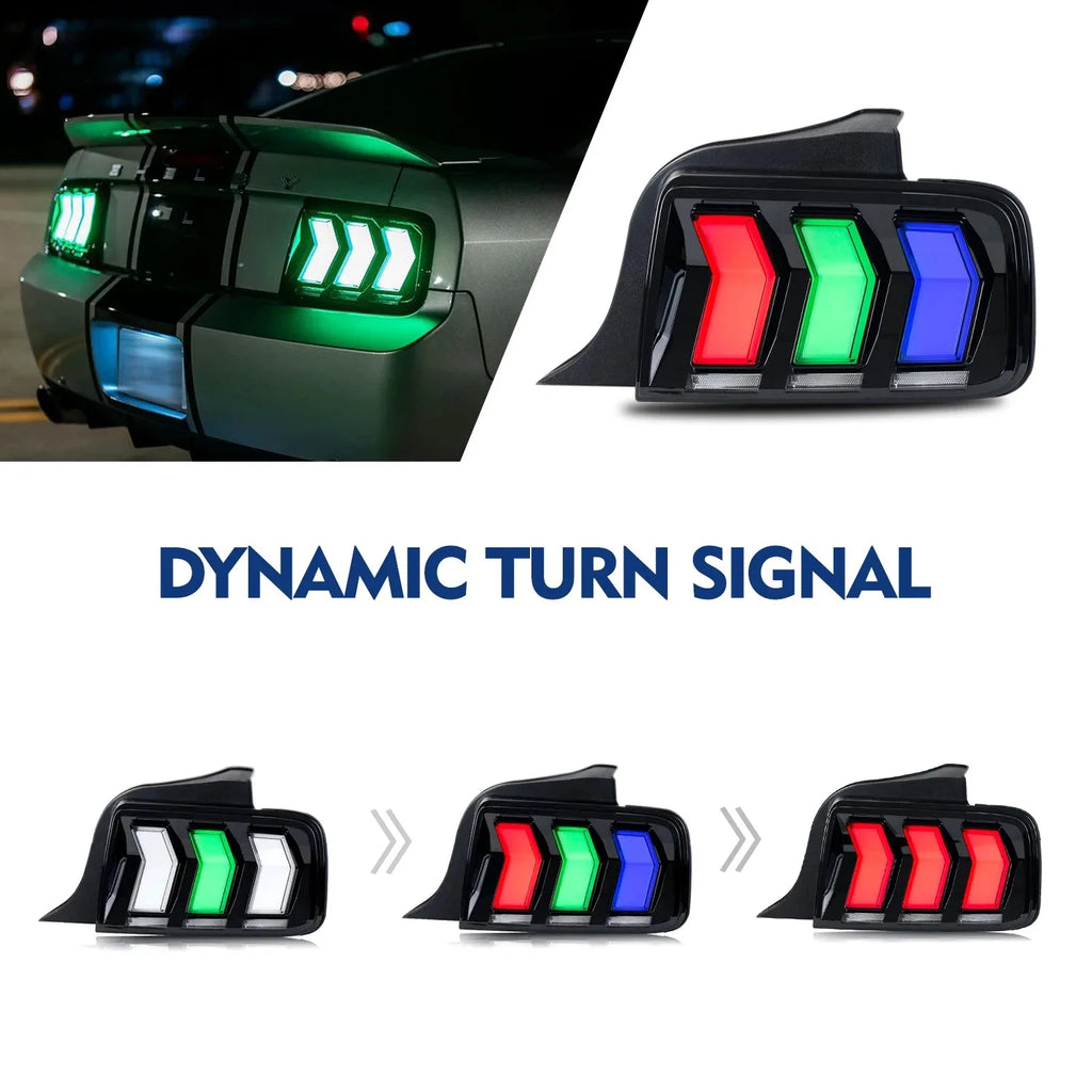 S197 RGBW S650 Style Taillights (05-09)